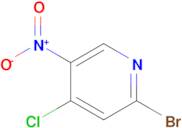 2-Bromo-4-chloro-5-nitropyridine