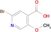 2-Bromo-5-methoxyisonicotinic acid