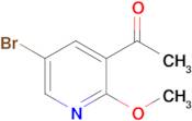 1-(5-Bromo-2-methoxypyridin-3-yl)ethanone