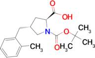 (2S,4R)-1-(tert-Butoxycarbonyl)-4-(2-methylbenzyl)pyrrolidine-2-carboxylic acid