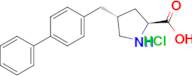 (2S,4R)-4-([1,1'-Biphenyl]-4-ylmethyl)pyrrolidine-2-carboxylic acid hydrochloride