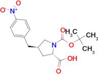 (2S,4R)-1-(tert-Butoxycarbonyl)-4-(4-nitrobenzyl)pyrrolidine-2-carboxylic acid