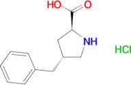 (2S,4R)-4-Benzylpyrrolidine-2-carboxylic acid hydrochloride