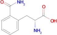 (R)-2-Amino-3-(2-carbamoylphenyl)propanoic acid