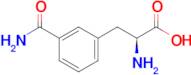 (S)-2-Amino-3-(3-carbamoylphenyl)propanoic acid