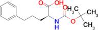 (S)-2-((tert-Butoxycarbonyl)amino)-5-phenylpentanoic acid