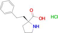 (R)-2-Phenethylpyrrolidine-2-carboxylic acid hydrochloride