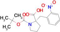 (S)-1-(tert-Butoxycarbonyl)-2-(2-nitrobenzyl)pyrrolidine-2-carboxylic acid