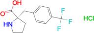 (S)-2-(4-(Trifluoromethyl)benzyl)pyrrolidine-2-carboxylic acid hydrochloride