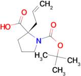 (S)-2-Allyl-1-(tert-butoxycarbonyl)pyrrolidine-2-carboxylic acid