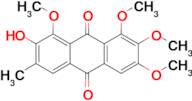 2-Hydroxy-1,6,7,8-tetramethoxy-3-methylanthracene-9,10-dione