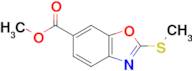 Methyl 2-(methylthio)benzo[d]oxazole-6-carboxylate