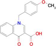 1-(4-Methoxybenzyl)-4-oxo-1,4-dihydroquinoline-3-carboxylic acid