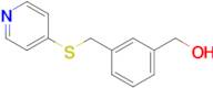 (3-((Pyridin-4-ylthio)methyl)phenyl)methanol