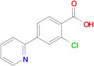 2-Chloro-4-(pyridin-2-yl)benzoic acid