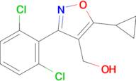 (5-Cyclopropyl-3-(2,6-dichlorophenyl)isoxazol-4-yl)methanol