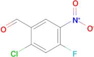 2-Chloro-4-fluoro-5-nitrobenzaldehyde