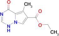 Ethyl 5-methyl-4-oxo-1,4-dihydropyrrolo[2,1-f][1,2,4]triazine-6-carboxylate