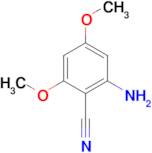 2-amino-4,6-dimethoxybenzonitrile