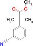 2-(3-Cyano-phenyl)-2-methyl-propionic acid methyl ester