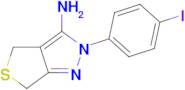 4H-Thieno[3,4-c]pyrazol-3-amine, 2,6-dihydro-2-(4-iodophenyl)-