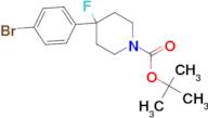 1-Piperidinecarboxylic acid, 4-(4-bromophenyl)-4-fluoro-, 1,1-dimethylethyl ester