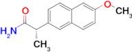 2-Naphthaleneacetamide, 6-methoxy-α-methyl-, (alphaS)-