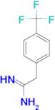 Benzeneethanimidamide, 4-(trifluoromethyl)-