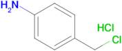 Benzenamine, 4-(chloromethyl)-, hydrochloride (1:1)