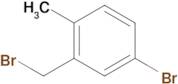 Benzene, 4-bromo-2-(bromomethyl)-1-methyl-