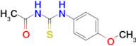 N-[(4-Methoxyphenyl)carbamothioyl]acetamide