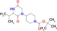 tert-butyl 4-(3-isopropyl-2,5-dioxopiperazin-1-yl)piperidine-1-carboxylate