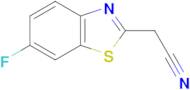 (6-fluoro-1,3-benzothiazol-2-yl)acetonitrile