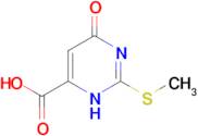 6-Hydroxy-2-(methylsulfanyl)-4-pyrimidinecarboxylic acid