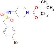 tert-Butyl 4-{[(4-bromophenyl)methyl]sulfonamido}piperidine-1-carboxylate