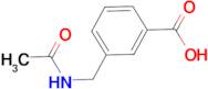 3-(Acetamidomethyl)benzoic acid