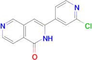 3-(2-Chloropyridin-4-yl)-2,6-naphthyridin-1(2H)-one