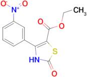 Ethyl 4-(3-nitrophenyl)-2-oxo-2,3-dihydrothiazole-5-carboxylate