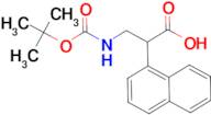 3-[(tert-butoxycarbonyl)amino]-2-(1-naphthyl)propanoic acid