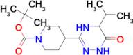 5-isopropyl-3-Boc-piperidin-4-yl-4,5-dihydro-1,2,4-triazin-6(1H)-one