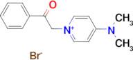 4-(dimethylamino)-1-(2-oxo-2-phenylethyl)pyridinium bromide