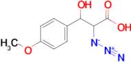 2-azido-3-hydroxy-3-(4-methoxyphenyl)propanoic acid