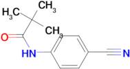 N-(4-cyanophenyl)-2,2-dimethylpropanamide