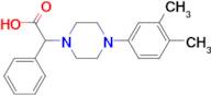 [4-(3,4-dimethylphenyl)piperazin-1-yl](phenyl)acetic acid