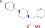 [4-(4-fluorophenyl)piperazin-1-yl](phenyl)acetic acid