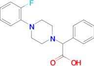 [4-(2-fluorophenyl)piperazin-1-yl](phenyl)acetic acid