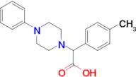 (4-methylphenyl)(4-phenylpiperazin-1-yl)acetic acid