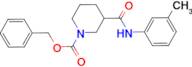 benzyl 3-{[(3-methylphenyl)amino]carbonyl}piperidine-1-carboxylate