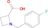 1-(4-fluorobenzyl)azetidine-2-carboxylic acid