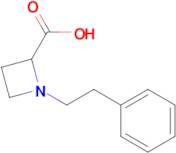 1-(2-phenylethyl)azetidine-2-carboxylic acid